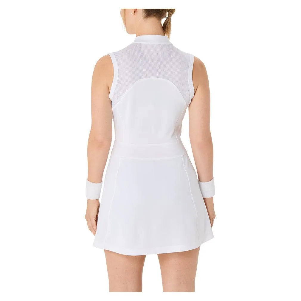 Women's Court Tennis Dress Brilliant White-Apparel-Asics-2042A372-101S25-4-Tennis Express