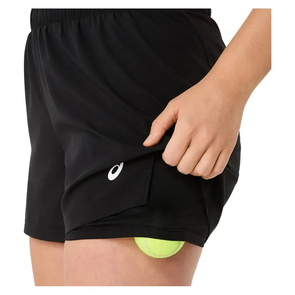Women's Court 2-n-1 Tennis Short-Apparel-Asics-2042A375_001-1-Tennis Express