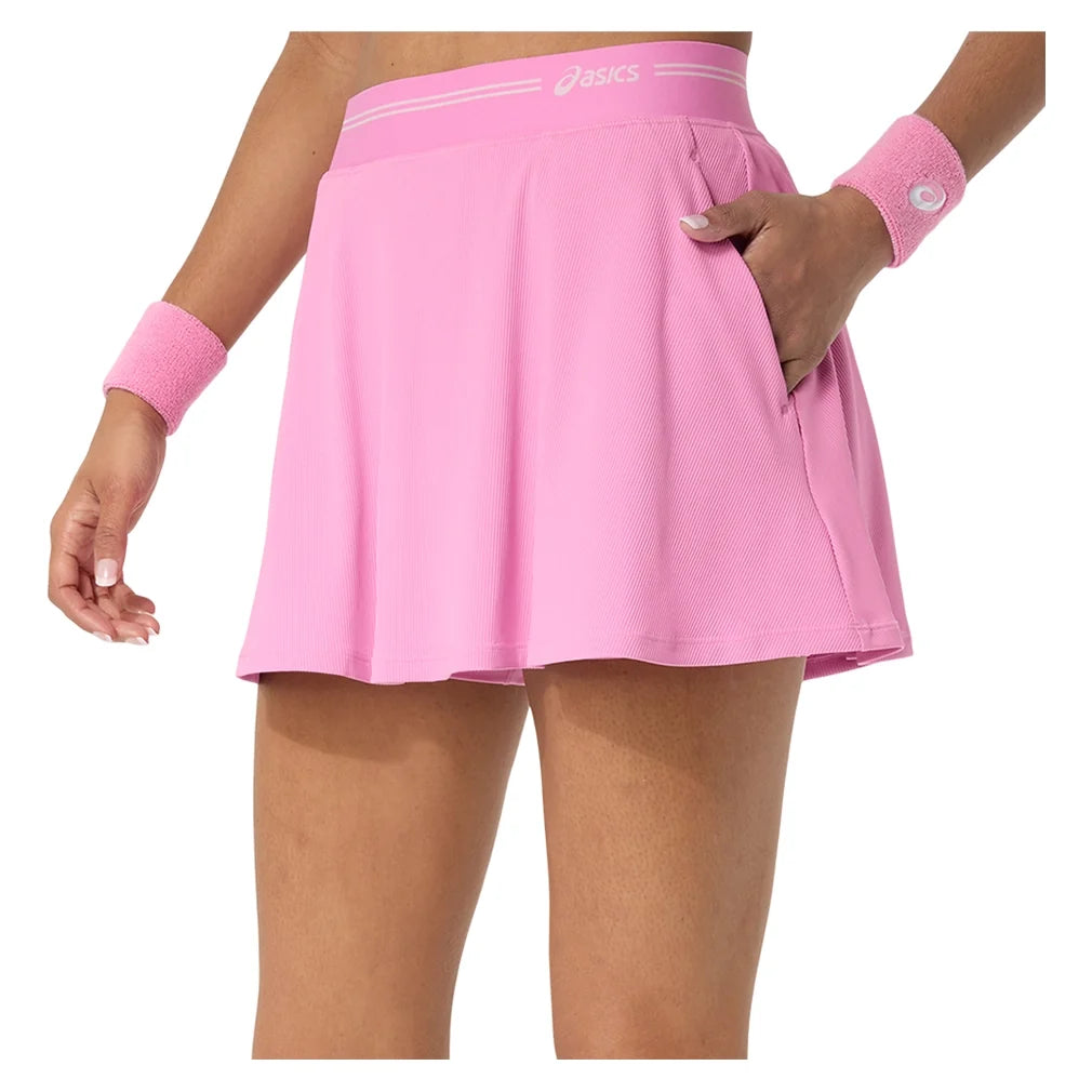 Women's Asia Tour Game Tennis Skort,Apparel,Asics,701 Bubblegum,XS,Tennis Express,2042A427_701