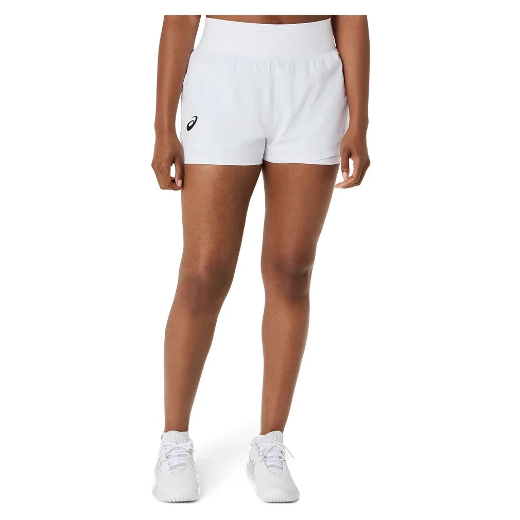 Women's Match Tennis Short,Apparel,Asics,,,Tennis Express,2042A433_100