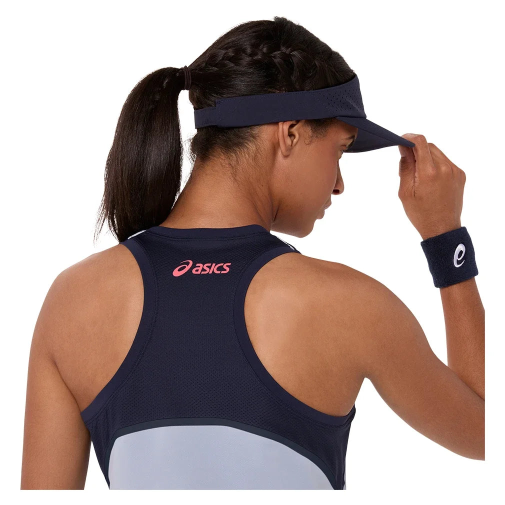 Women's Match Tennis Tank,Apparel,Asics,,,Tennis Express,2042A435_400_1