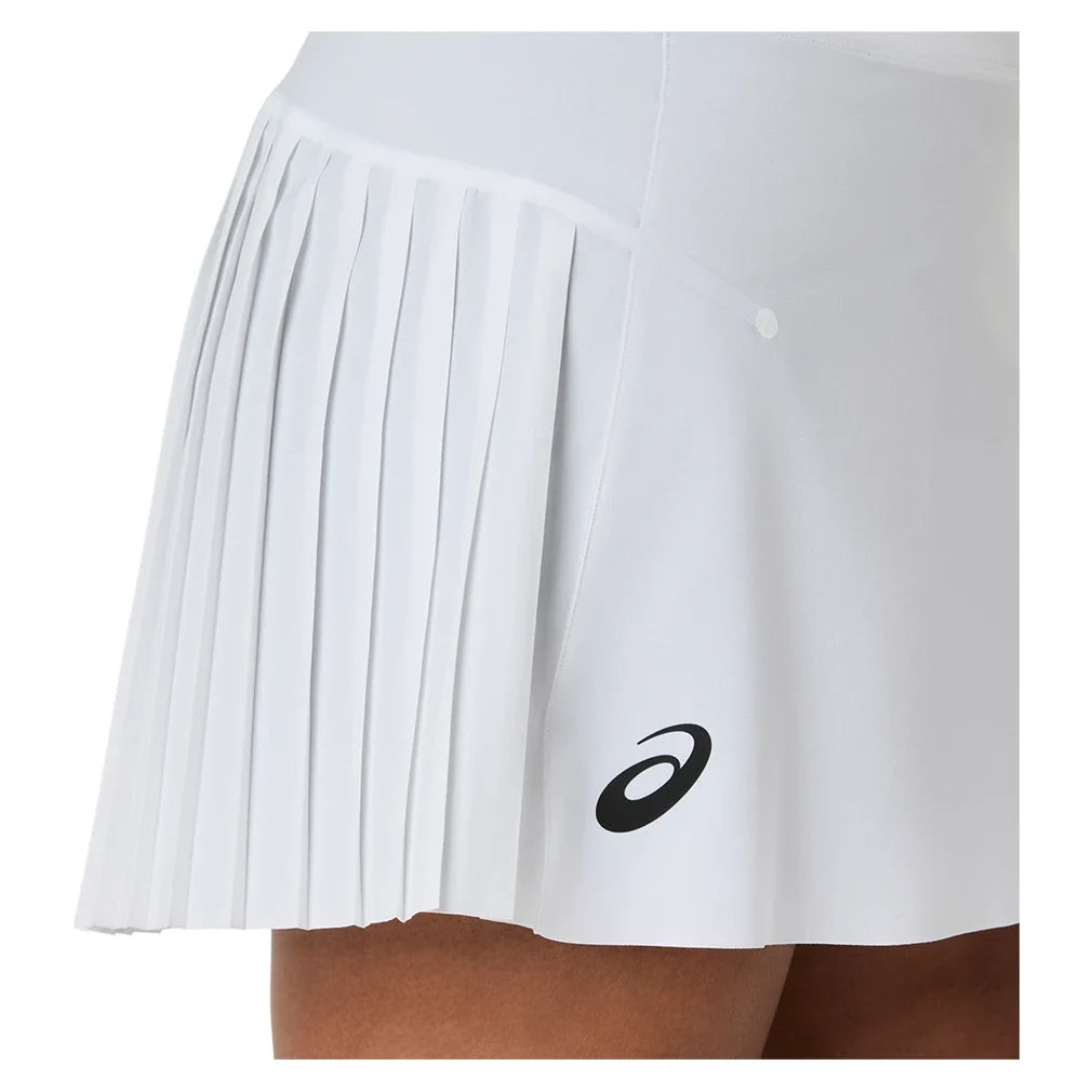 Women's Match Pleat Tennis Skort,Apparel,Asics,,,Tennis Express,2042A436_100_3