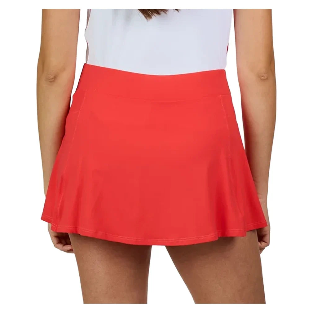 Women's 13 Inch Tennis Skort Hibiscus,Apparel,Sofibella,,,Tennis Express,2058-HIB-3