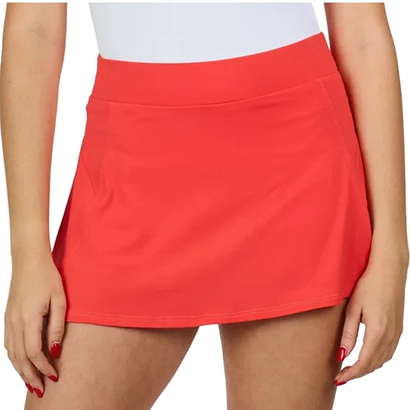 Women's 13 Inch Tennis Skort Hibiscus,Apparel,Sofibella,Hibiscus,XS,Tennis Express,2058-HIB