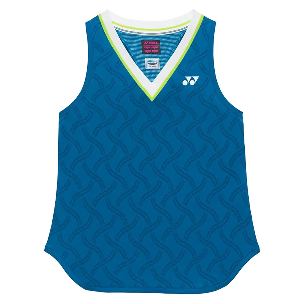 Women's Tournament Tennis Tank,Apparel,Yonex,Blue,XS,Tennis Express,20921