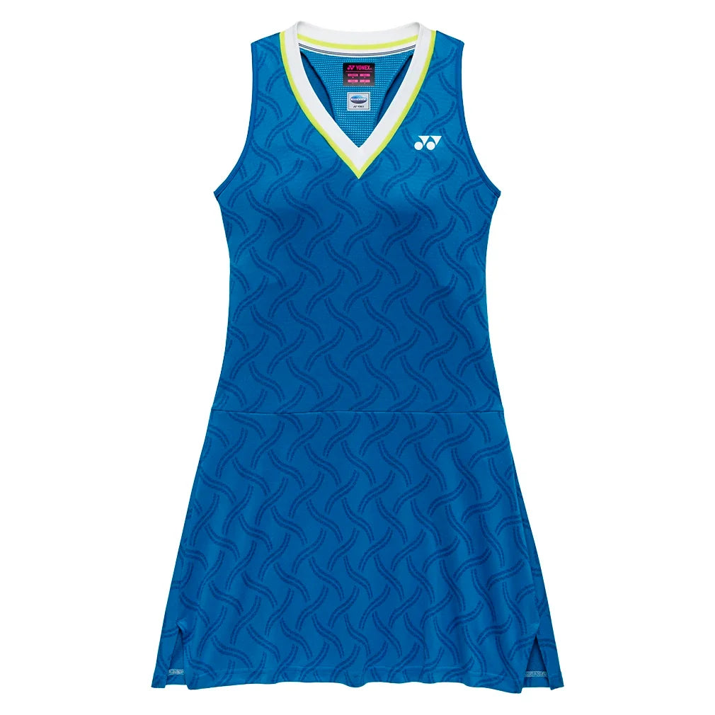 Women's Tournament Tennis Dress with Inner Shorts,Apparel,Yonex,Blue,XS,Tennis Express,20925Y_002