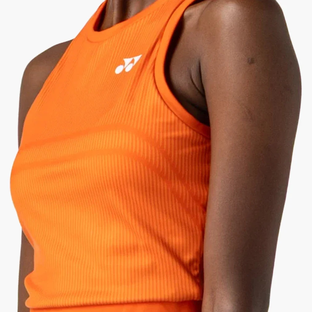 Women's Tournament Tennis Tank,Apparel,Yonex,,,Tennis Express,20926-Orange1
