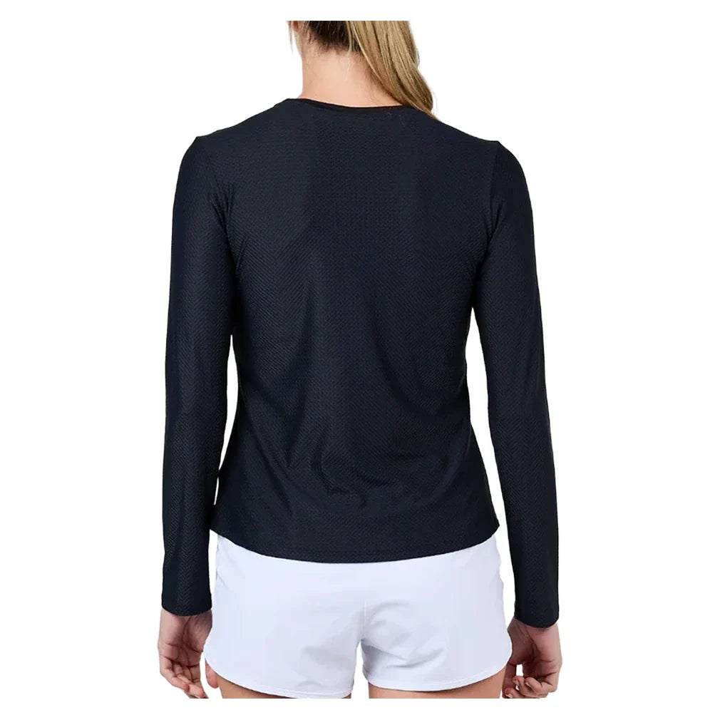 Women's Long Sleeve Tennis Top,Apparel,Sofibella,,,Tennis Express,2265N-1