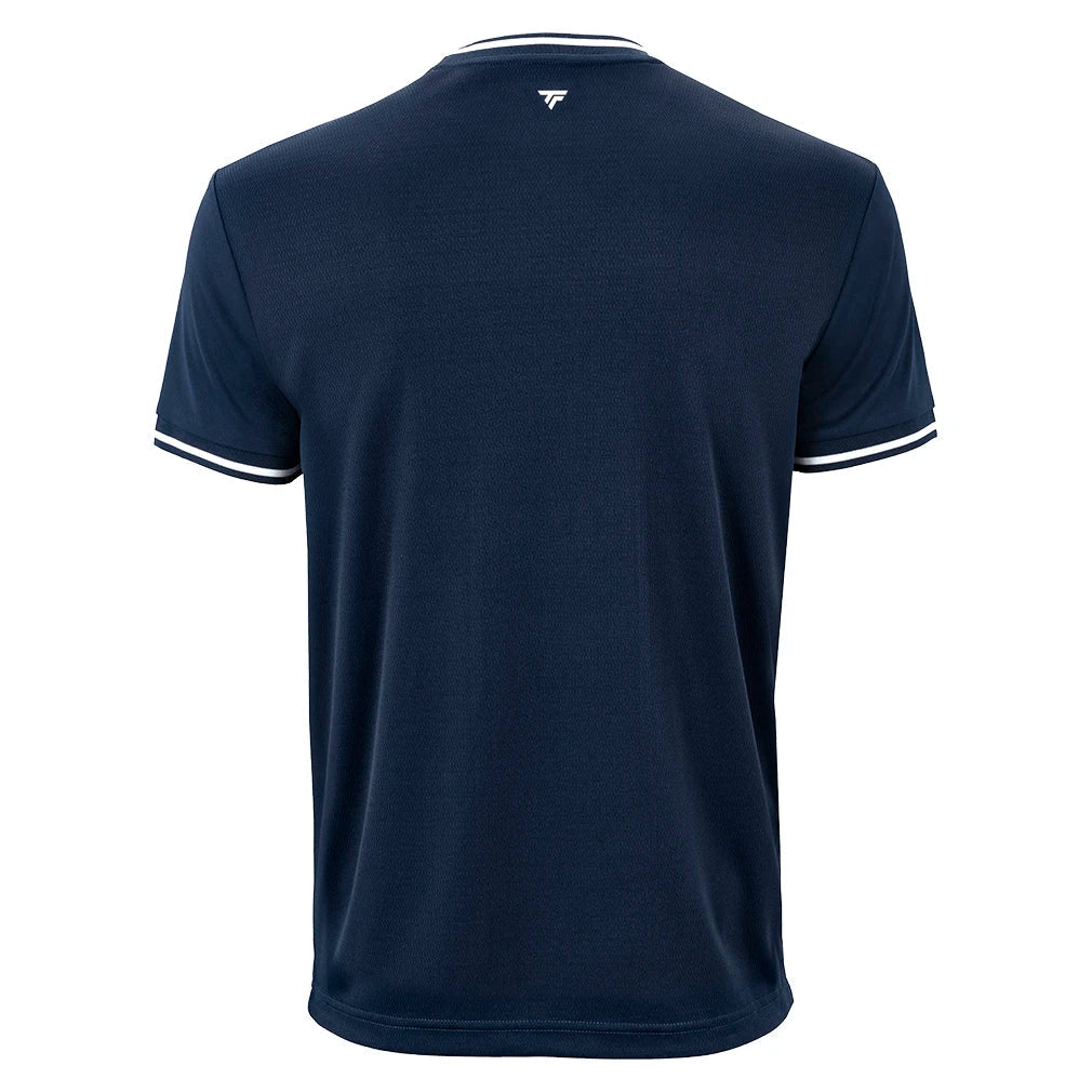 Juniors' Team Tech Tee,Apparel,Tecnifibre,,,Tennis Express,22TECHMA6-Marine1