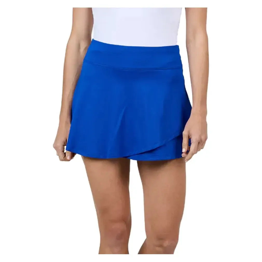 Women's 14 Inch High-Waisted Skort-Apparel-Sofibella-2322-TEAM-Royal-Tennis Express