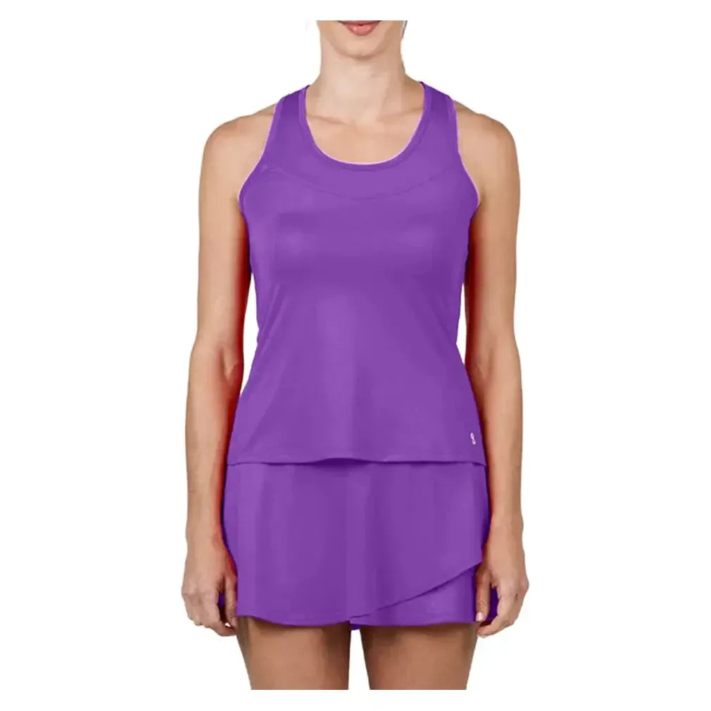Women's Racerback Tennis Tank-Apparel-Sofibella-2323-TEAM-P-Tennis Express