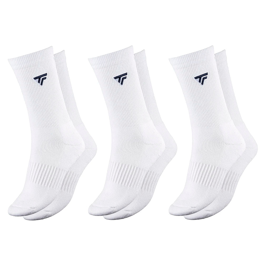 Classic Socks 3 Pack,Socks,Tecnifibre,White,39-43,Tennis Express,24CLASWH6