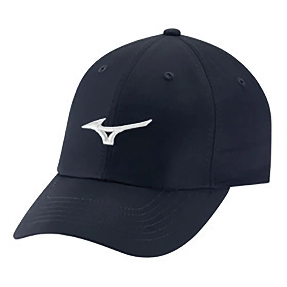 Tour Adjustable LW Hat Navy and White-Apparel-Mizuno-260327-5100S25_6067e3fa-ec9a-4363-bcda-3e4de1bb362c-Tennis Express