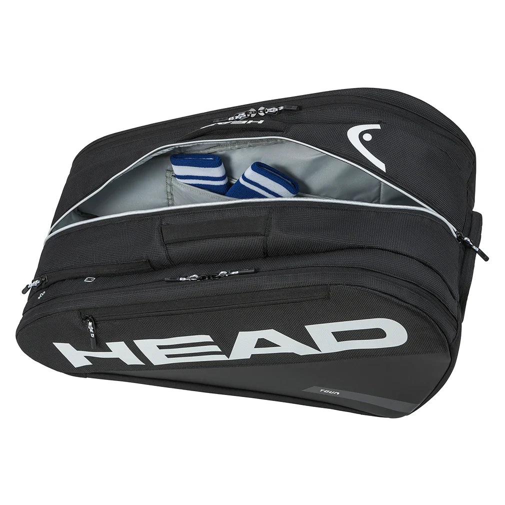Tour Padel Bag L Black and White,Bags,Head,,,Tennis Express,261306BKWH