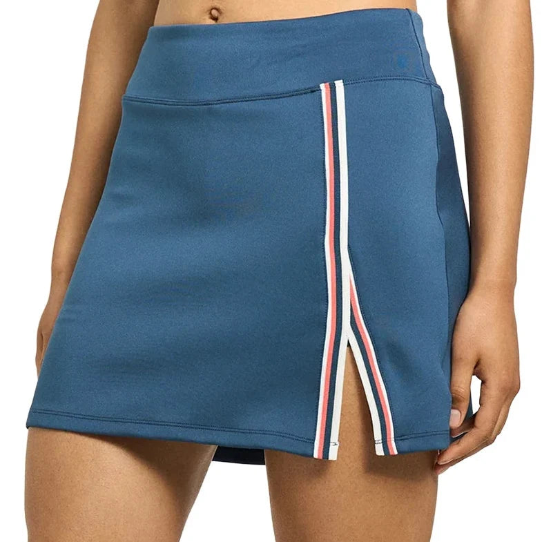 Women's Uprise 15 Inch Tennis Skort White and Night Multi,Apparel,Lija,White/Night Multi,XS,Tennis Express,26A-4760F26