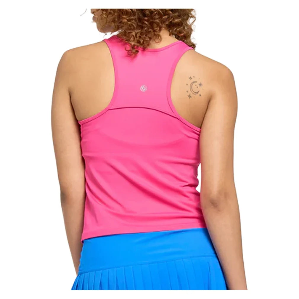Women's Daily Tennis Tank Fuchsia,Apparel,Lija,,,Tennis Express,26S-1892T4-1