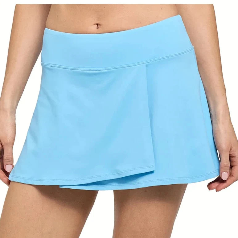 Women's 13 Inch Tie Break Skort,Apparel,Lija,Blue Shores,XS,Tennis Express,26S-4724T4-Blue