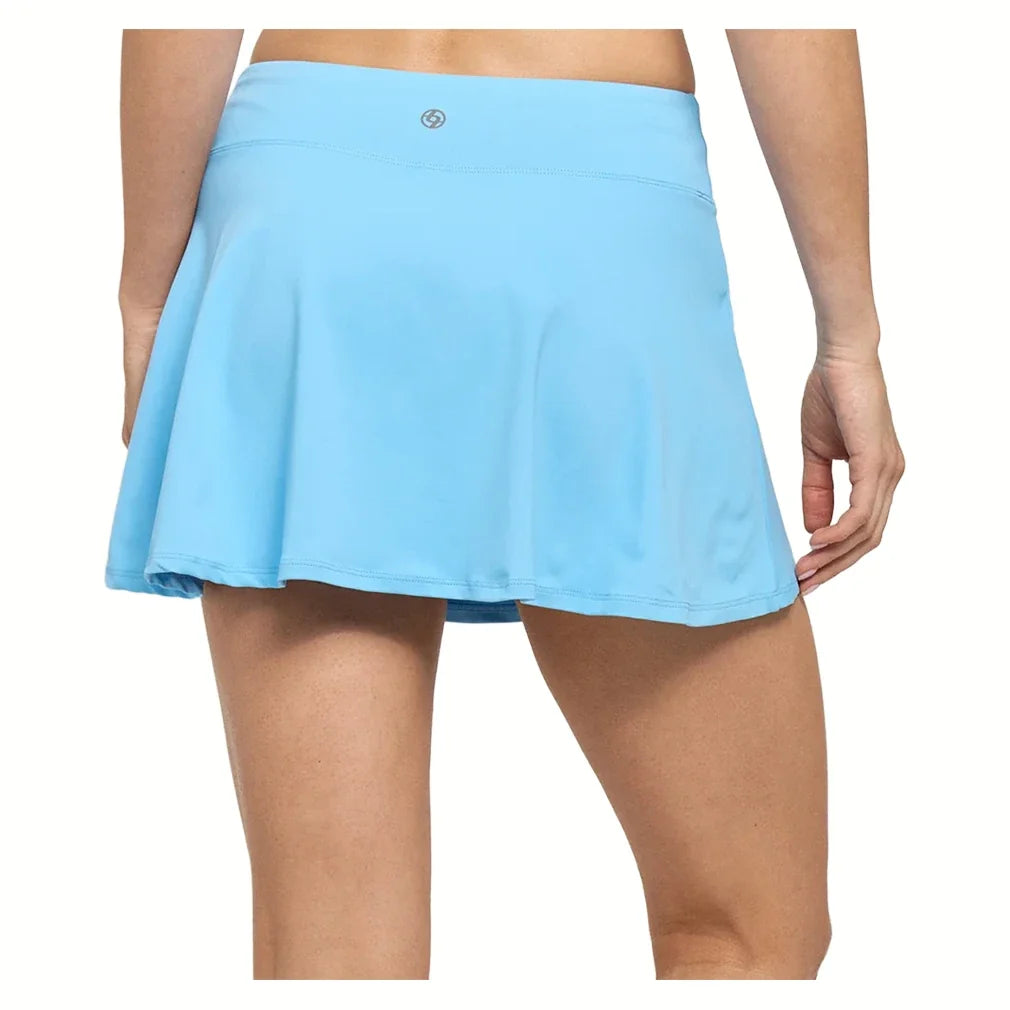 Women's 13 Inch Tie Break Skort,Apparel,Lija,,,Tennis Express,26S-4724T4-Blue1