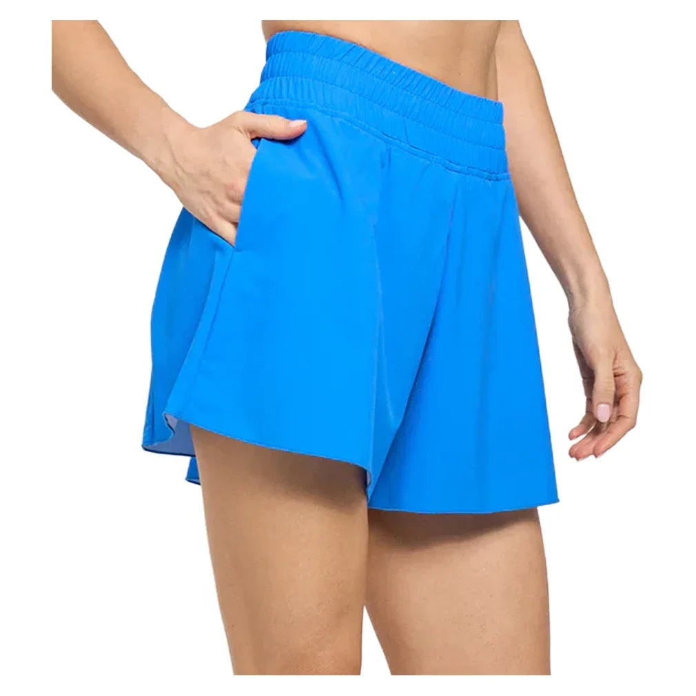 Women's Volume Short Cobalt,Apparel,Lija,,,Tennis Express,26S-5358T4