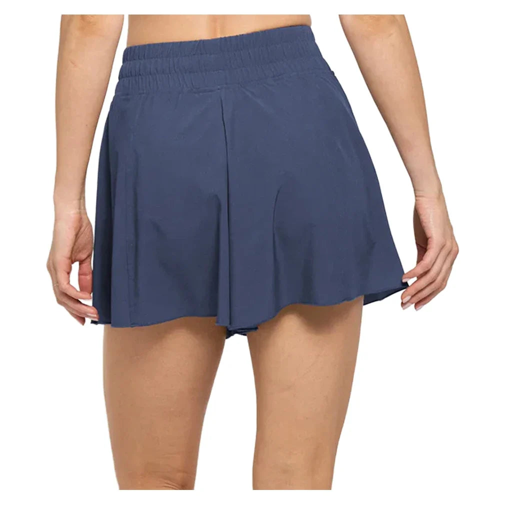 Women's Volume Tennis Short Beet,Apparel,Lija,,,Tennis Express,26S-5358T5-1