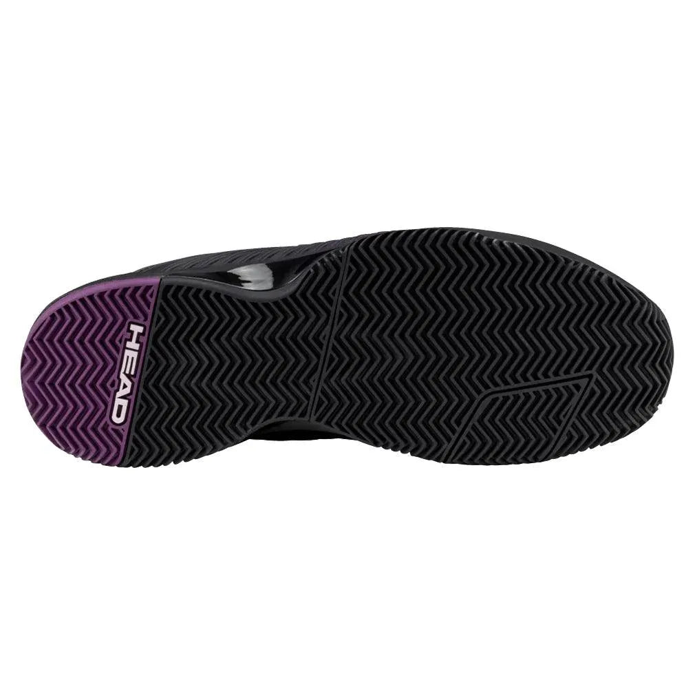 Women's Revolt Pro 4.5 Clay Tennis Shoes Black and Plum-Footwear-Head-274215BKPL-S25-5-Tennis Express