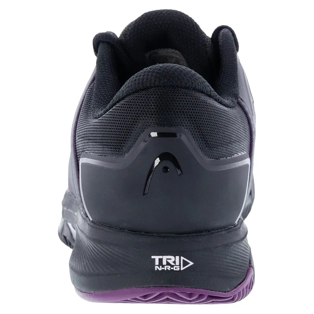 Women's Revolt Pro 4.5 Clay Tennis Shoes Black and Plum-Footwear-Head-274215BKPL-S2504copy-Tennis Express