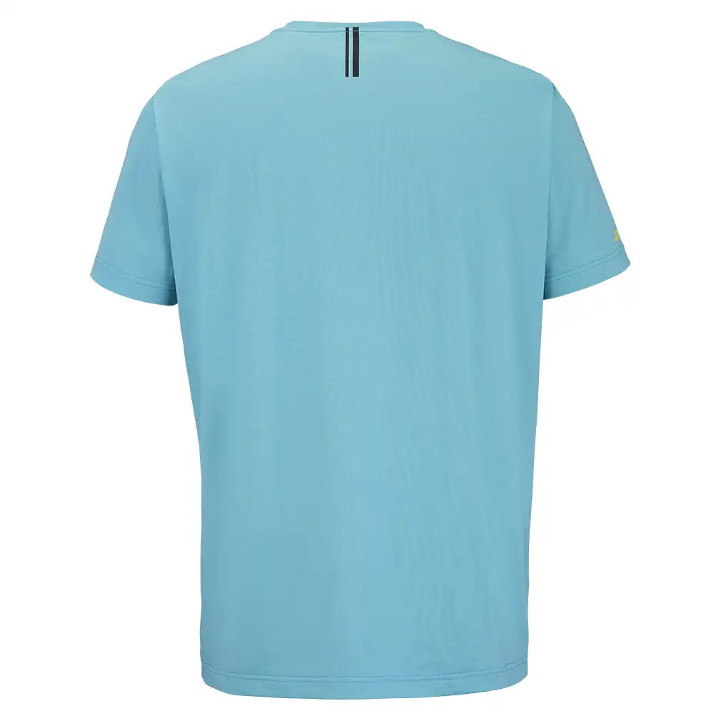 Men's Compete Crew Neck Tennis Top Scuba Blue,Apparel,Babolat,,,Tennis Express,2MF26014-F26-2