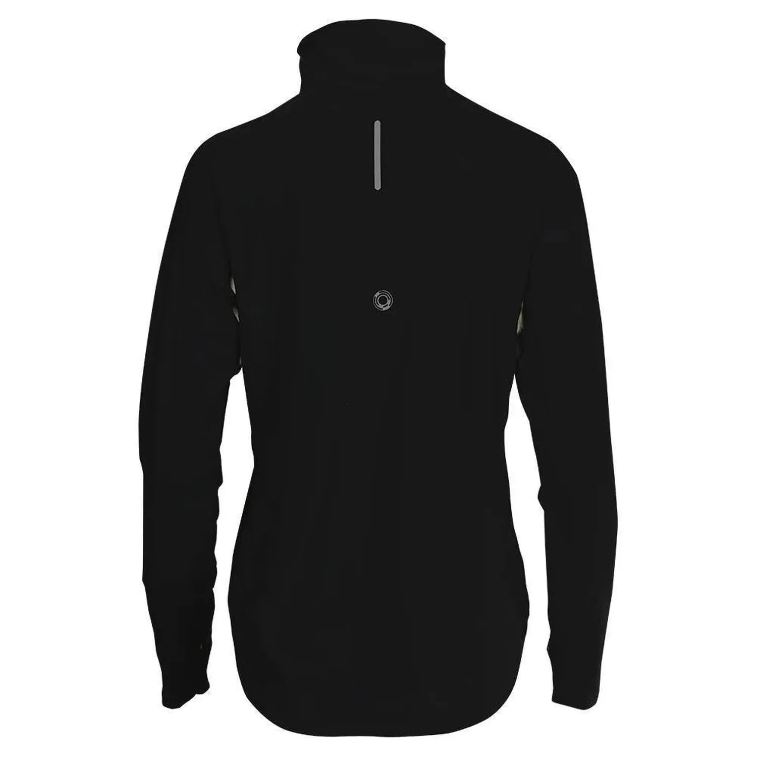 Women's Relaxed Mock Zip Tennis Top-Apparel-BloqUV-3002-BH21-black-1-Tennis Express