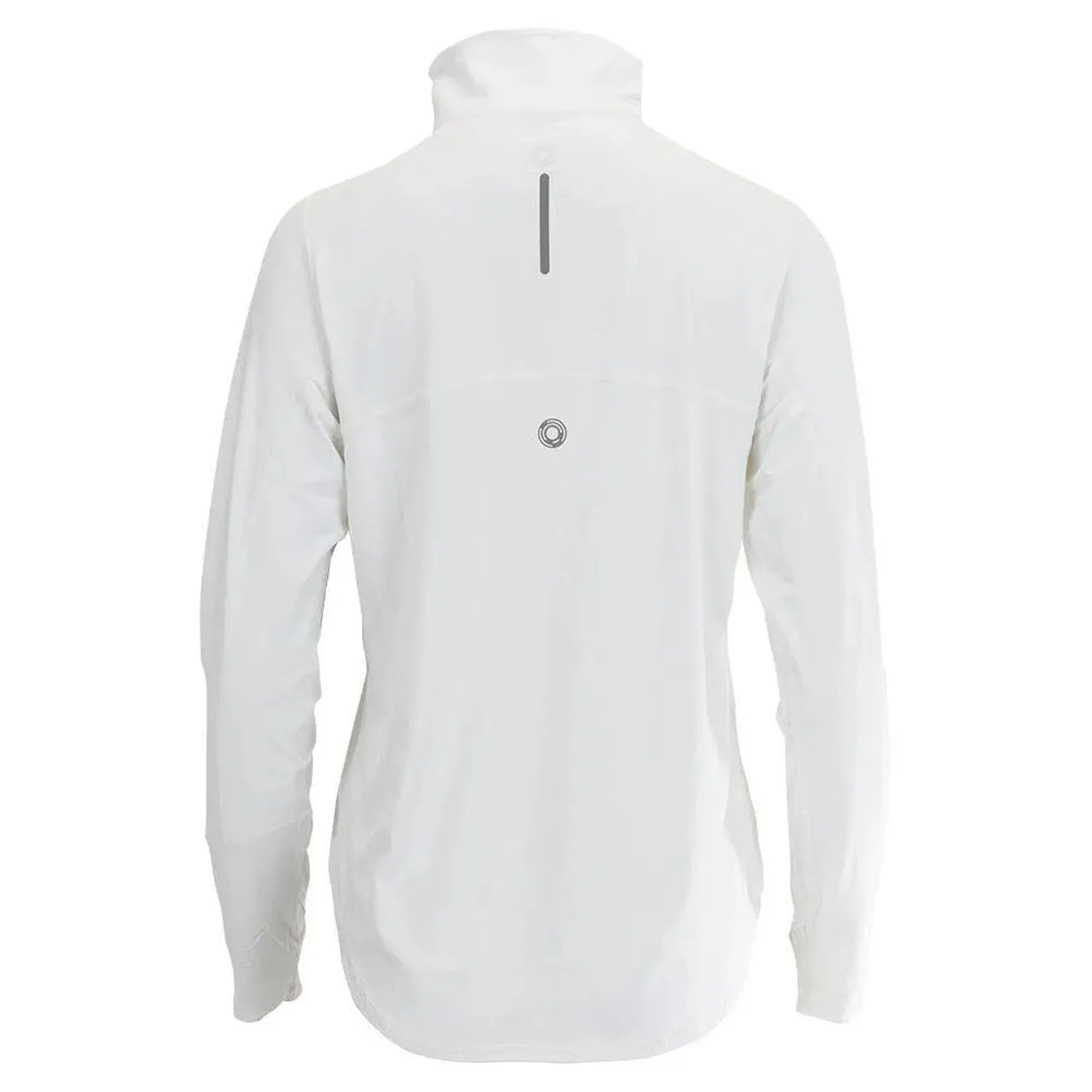 Women's Relaxed Mock Zip Tennis Top-Apparel-BloqUV-3002-BH21-white-2-Tennis Express
