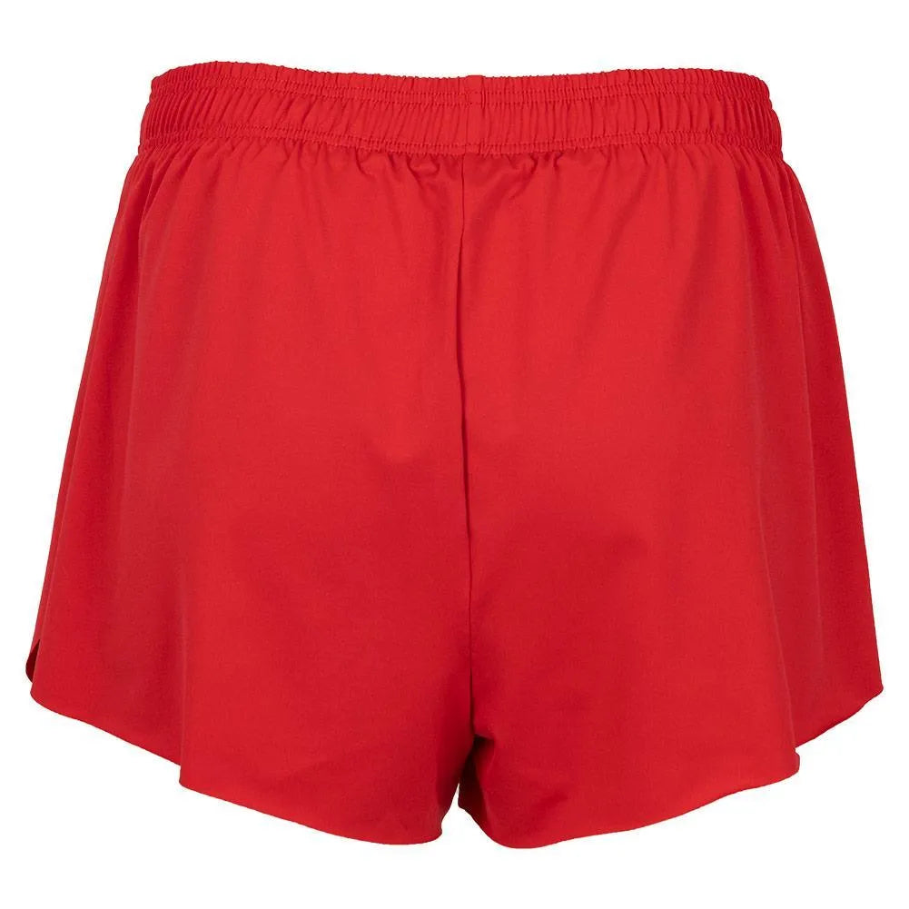 Women's Tennis Shorts-Apparel-Sofibella-3010-S23_RED-2-Tennis Express