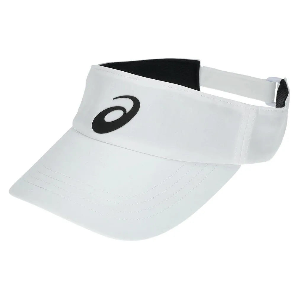 Performance Visor Brilliant White-Apparel-Asics-3043A117-100B-1-Tennis Express