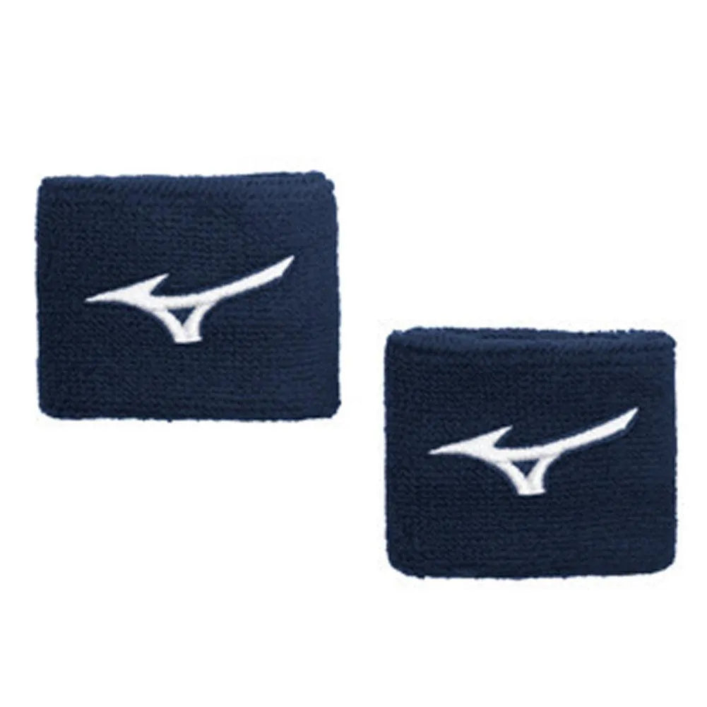 2-Inch Wristbands G Navy-Accessories-Mizuno-370232-5151S25-Tennis Express