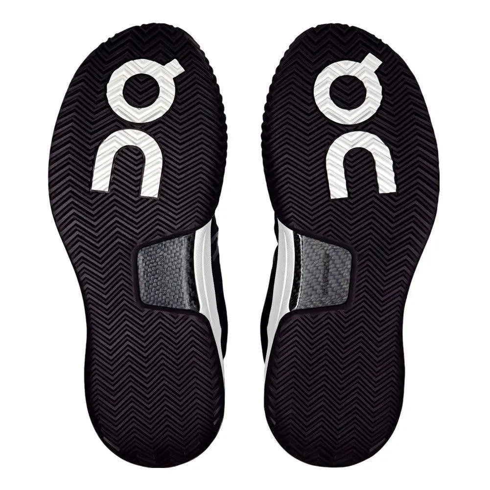 Men's THE ROGER Pro 2 Clay Tennis Shoes Black and Lime-Footwear-On-3ME10570358-S25-3-Tennis Express