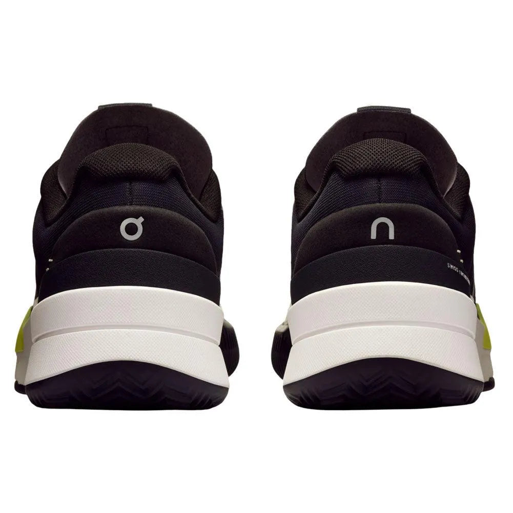 Men's THE ROGER Pro 2 Clay Tennis Shoes Black and Lime-Footwear-On-3ME10570358-S25-5-Tennis Express