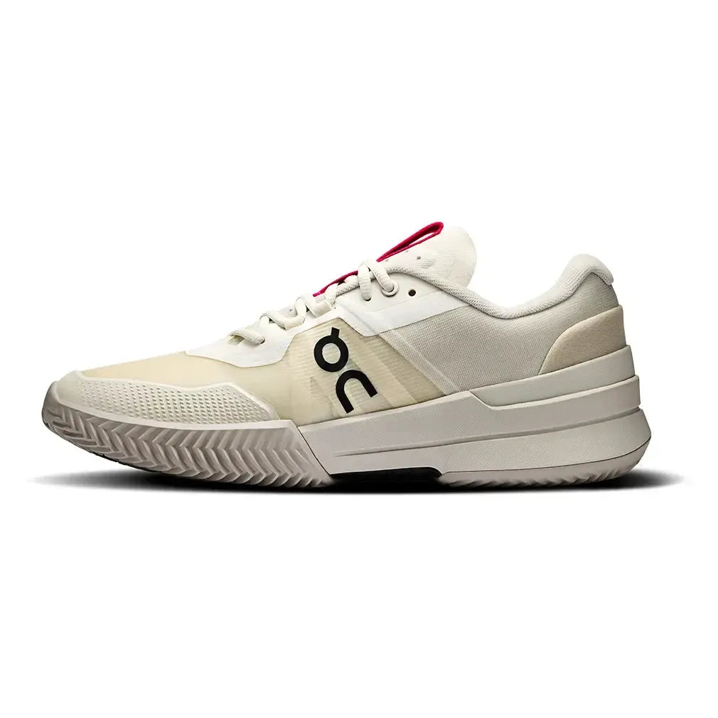 Men's THE ROGER Pro 2 Clay Tennis Shoes Ice and Pink-Footwear-On-3ME10574274-F25-2-Tennis Express
