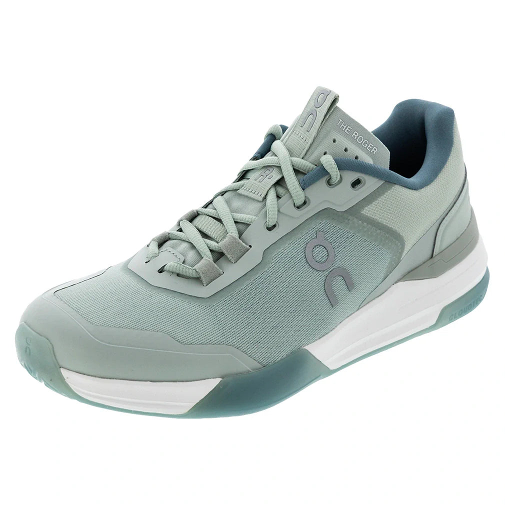 Men's THE ROGER ADV Pro Clay Tennis Shoes Mineral and Linen-Footwear-On-3MF10974470copy-Tennis Express