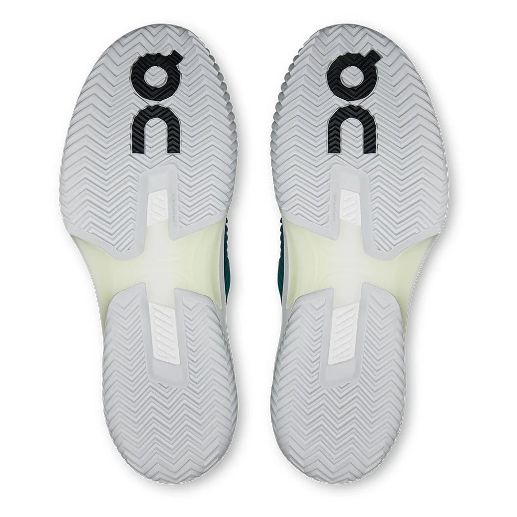 Men's CLAY THE ROGER Pro Fire Tennis Shoes Storm and White,Footwear,On,,,Tennis Express,3MF30820041-6