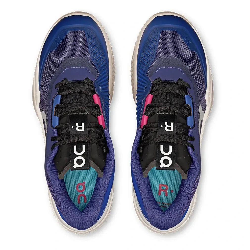 Men's THE ROGER Pro Fire Clay Tennis Shoes Currant and Horizon-Footwear-On-3MF30823607-F25-3-Tennis Express