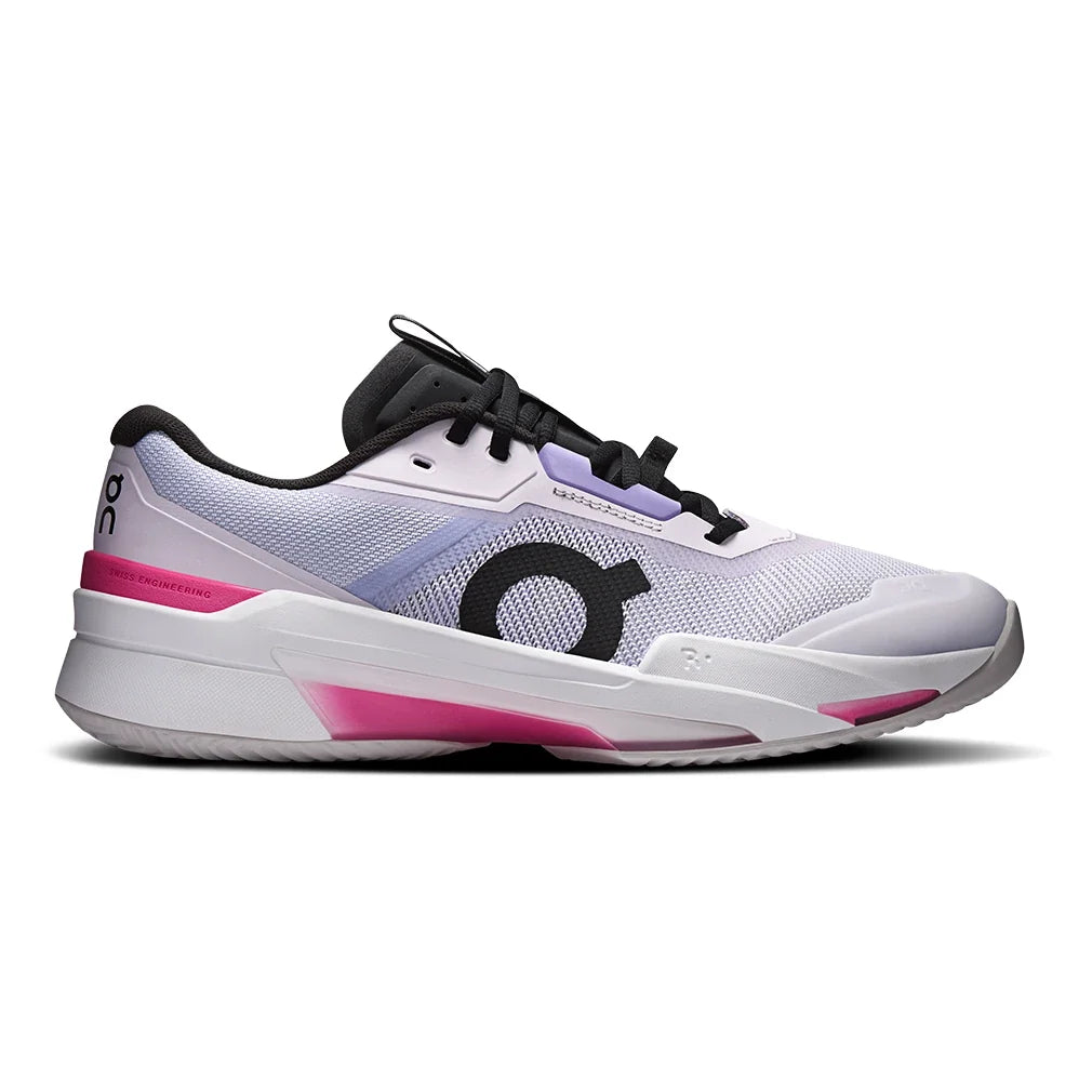 Men's CLAY Court THE ROGER Pro Fire Tennis Shoes Thistle and Pink,Footwear,On,,,Tennis Express,3MF30824757-1
