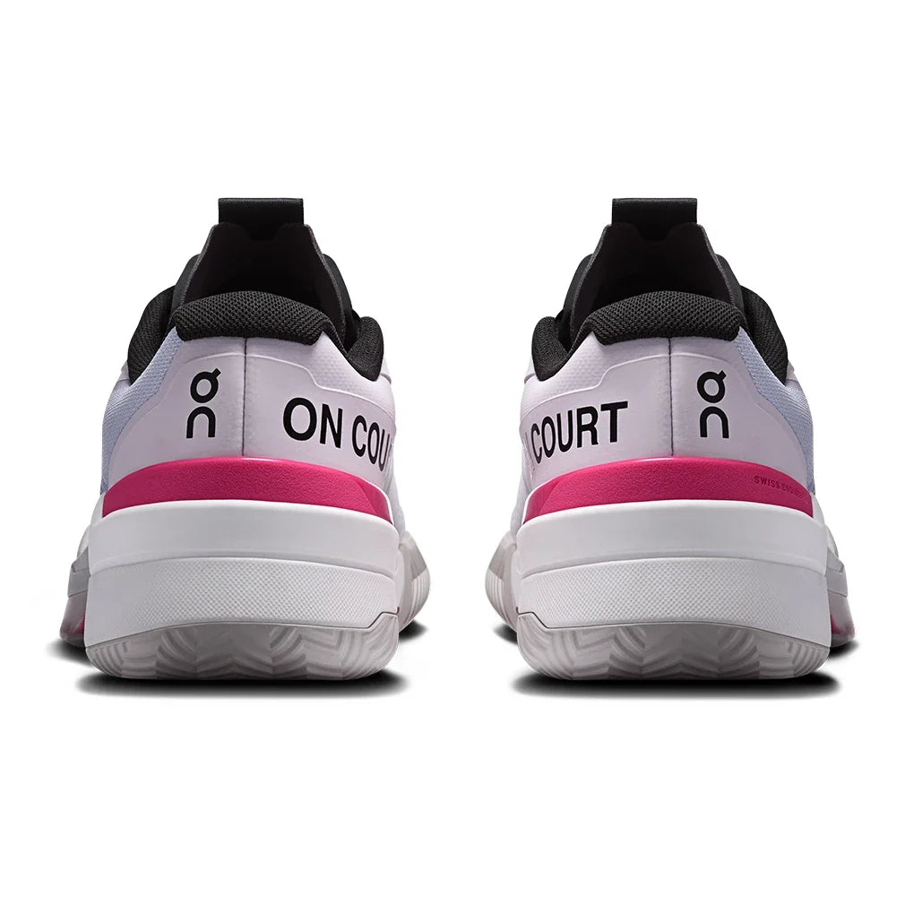Men's CLAY Court THE ROGER Pro Fire Tennis Shoes Thistle and Pink,Footwear,On,,,Tennis Express,3MF30824757-4
