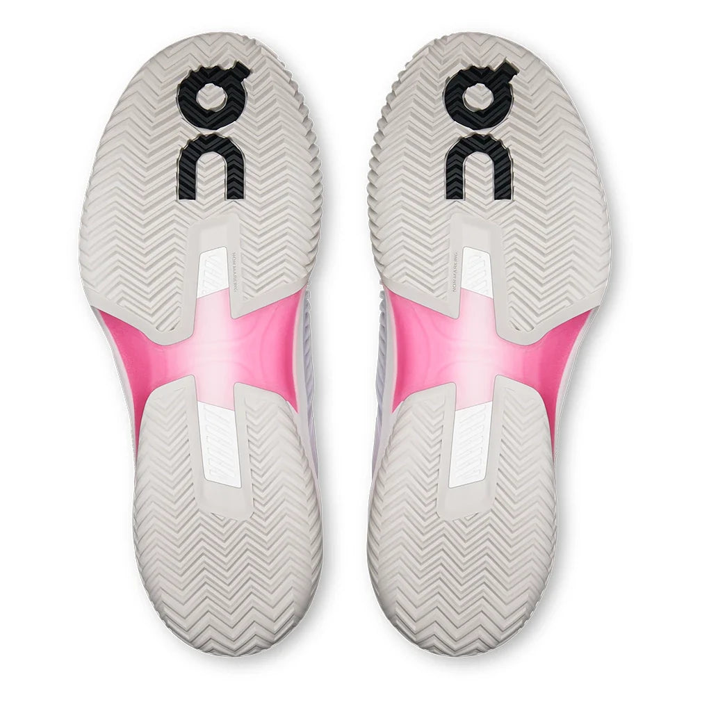 Men's CLAY Court THE ROGER Pro Fire Tennis Shoes Thistle and Pink,Footwear,On,,,Tennis Express,3MF30824757-5