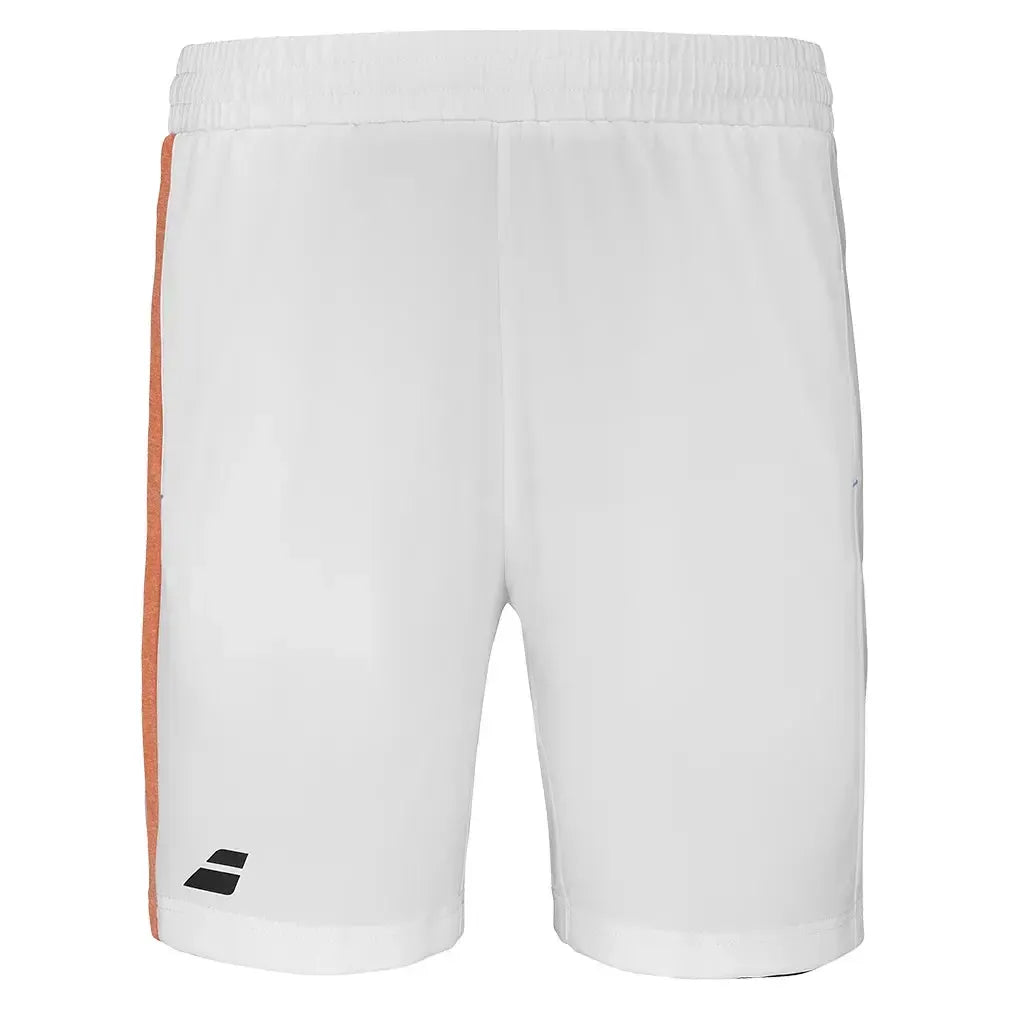 Men's Play Tennis Short White-Apparel-Babolat-3MTF061-1000U25-1-Tennis Express