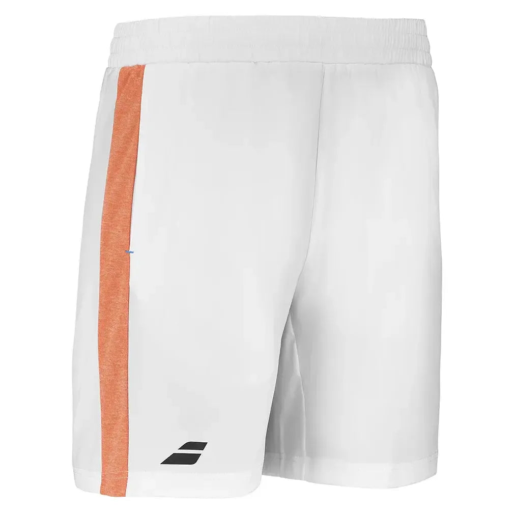 Men's Play Tennis Short White-Apparel-Babolat-3MTF061-1000U25-3-Tennis Express