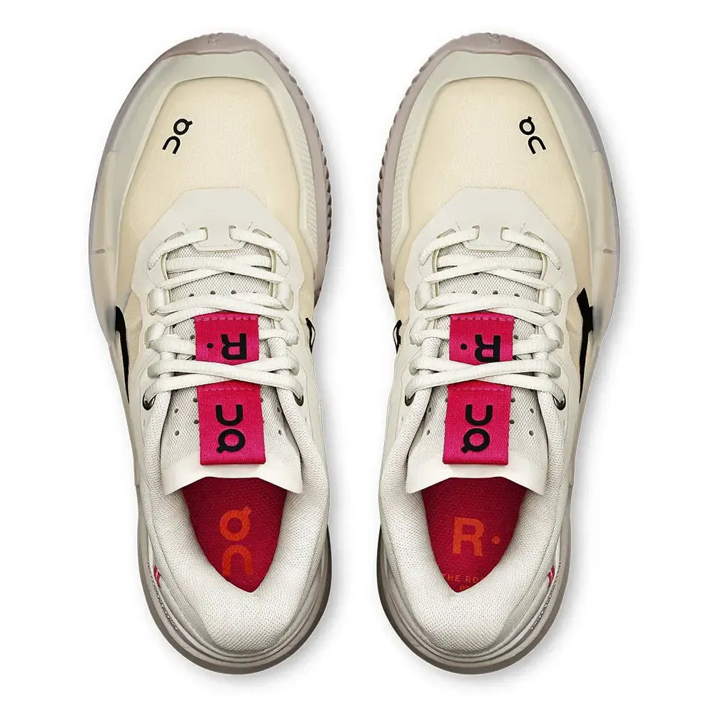 Women's THE ROGER Pro 2 Clay Tennis Shoes Ice and Pink-Footwear-On-3WE10634274-F25-3-Tennis Express