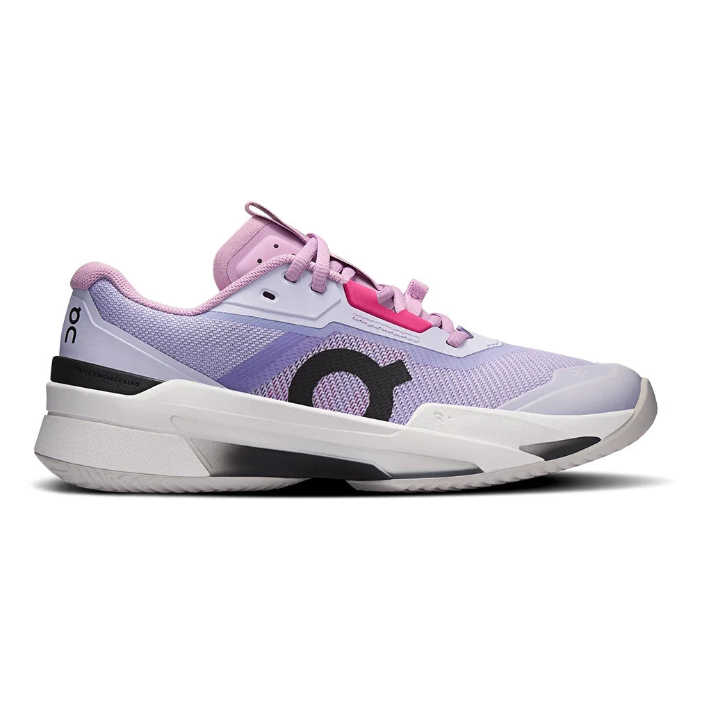 Women's CLAY Court THE ROGER Pro Fire Tennis Shoes Bloom and Black,Footwear,On,,,Tennis Express,3WF30594692-1