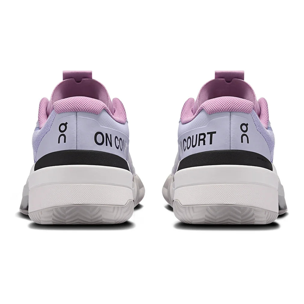 Women's CLAY Court THE ROGER Pro Fire Tennis Shoes Bloom and Black,Footwear,On,,,Tennis Express,3WF30594692-4
