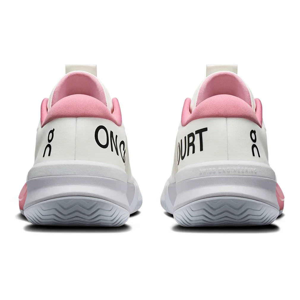 Women's CLAY THE ROGER Pro 3 Tennis Shoes Ivory and Magnolia,Footwear,On,,,Tennis Express,3WG10736036-3