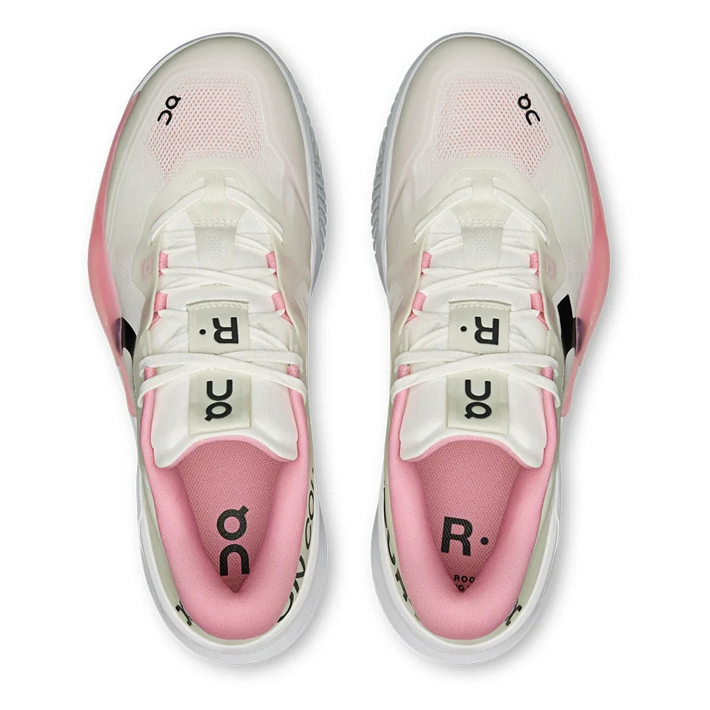 Women's CLAY THE ROGER Pro 3 Tennis Shoes Ivory and Magnolia,Footwear,On,,,Tennis Express,3WG10736036-4