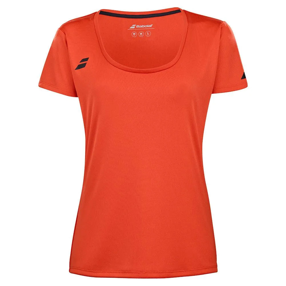 Women's Play Cap Sleeve Tennis Top-Apparel-Babolat-3WP2011-5061-Tennis Express
