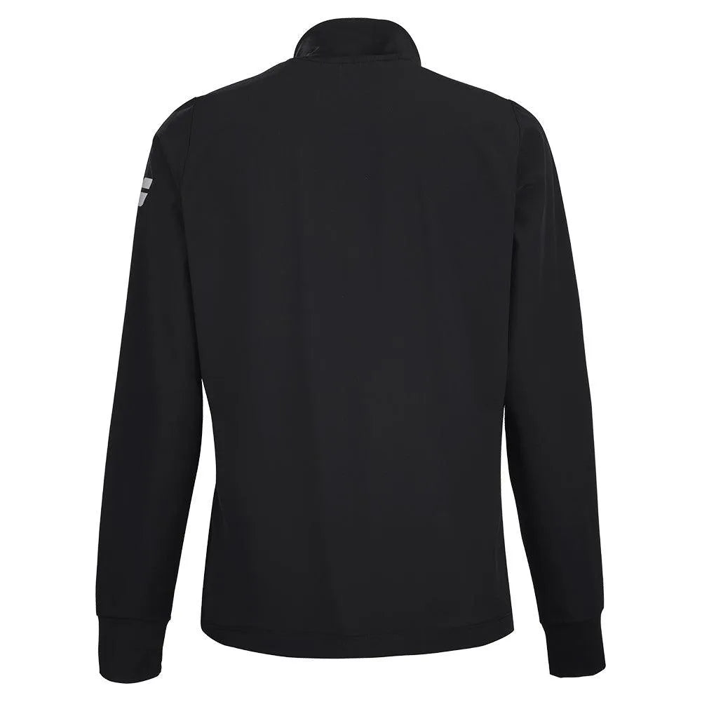 Women's Play Tennis Jacket Black-Apparel-Babolat-3WP2121-2000B-2-Tennis Express